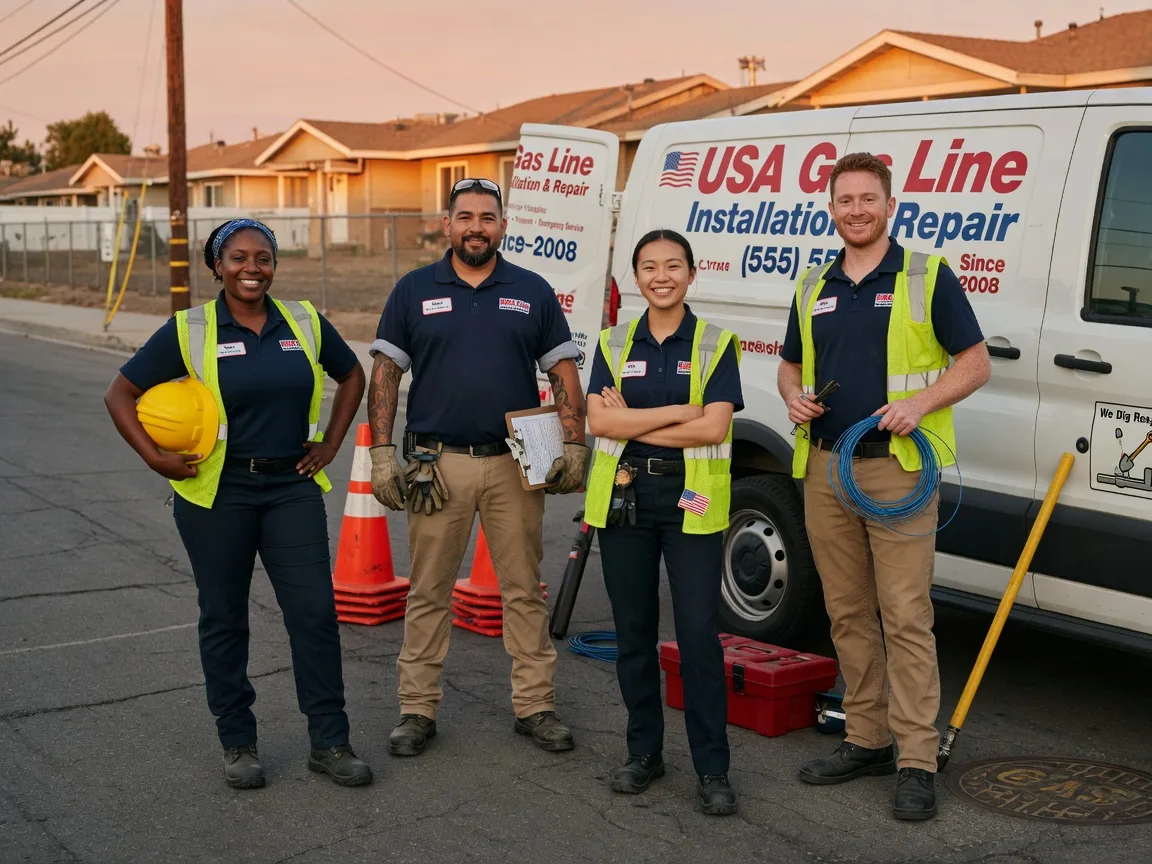 Gas Line Installation company in Peterson, IA